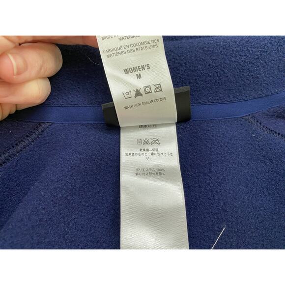 Patagonia Synchilla Fleece Jacket Womens Medium Full Zip OSM VISTA Team Blue - Picture 8 of 12